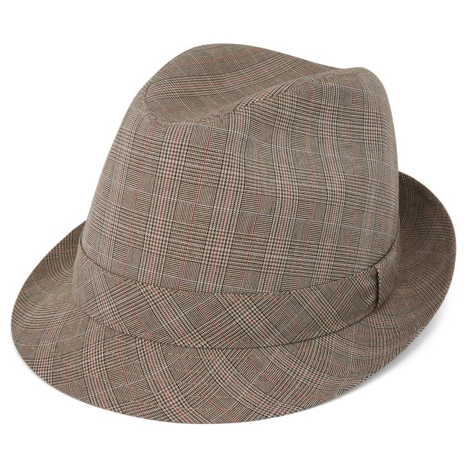 Tirol Glen Geruite Fedora