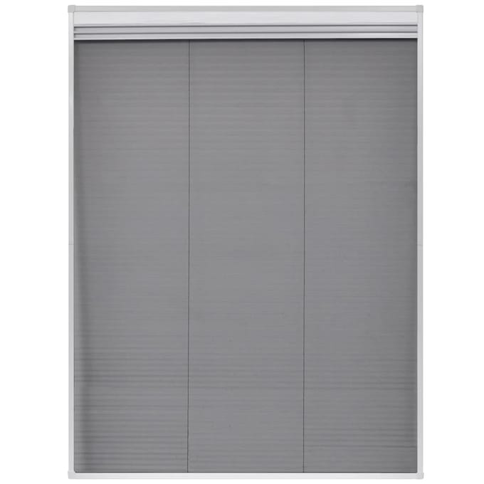 Insectenwerend Plissé Gordijn voor Ramen Aluminium Rolgordijn 60 x 80 cm
