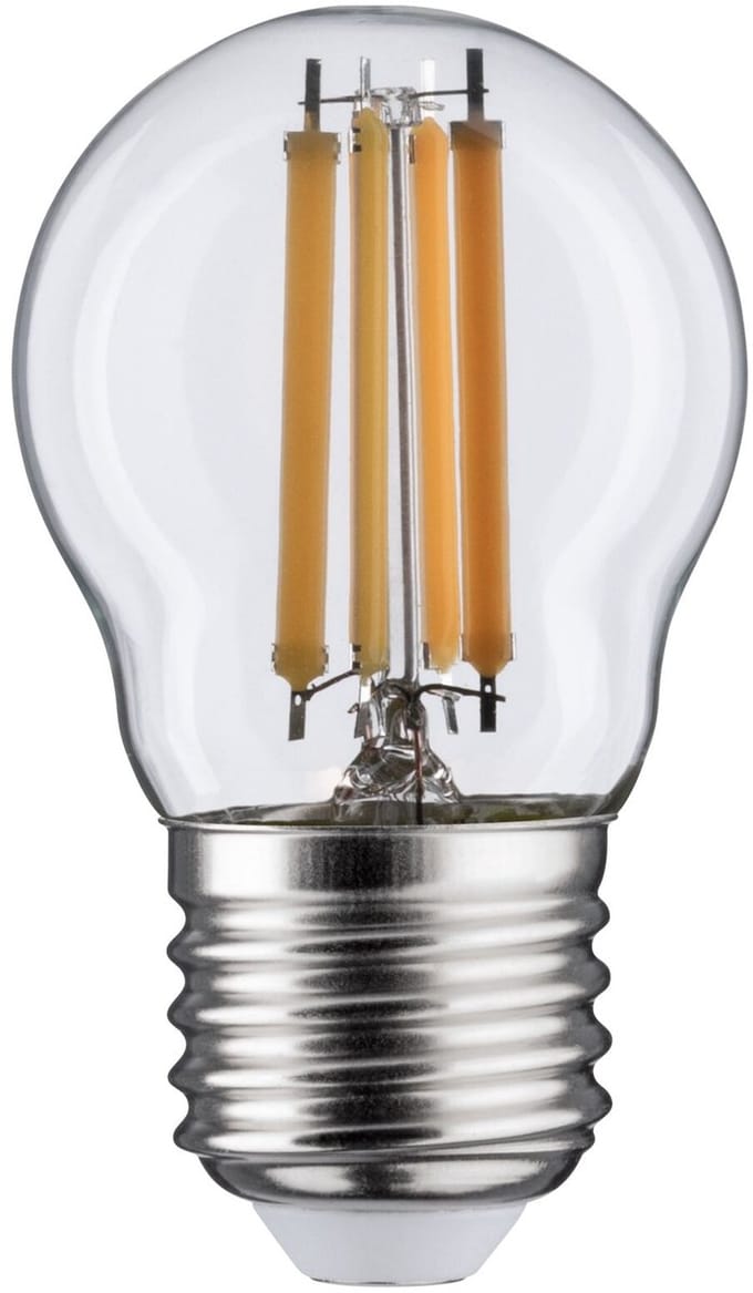 Paulmann 28655 LED-lamp Energielabel E (A - G) E27 6.5 W Warmwit (Ø x h) 45 mm x 78 mm 1 stuk(s)