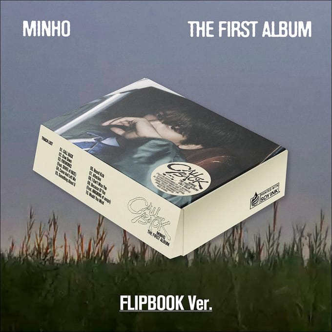 (Flipboek Versie.) MINHO(SHINee) CALL BACK Het 1e Album 1ea gray