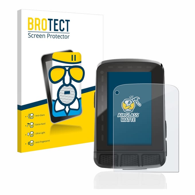 BROTECT - Screenprotector voor Wahoo Elemnt Roam 2 - Folie Beschermfolie Beschermglas matte