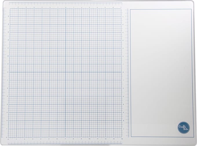 Crafts&Co Snijmat A3 Glas - 45 x 60 cm - Snijmatten - Knutselen Meisjes - DIY - Creatief - Hobby