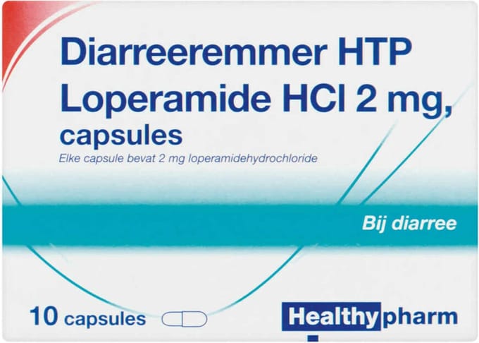 Healthypharm Diarreeremmer HTP Loperamide HCI 2mg - 3 x 10 capsules