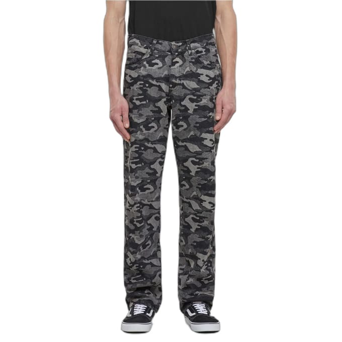 Urban Classics Jeans met laser-camo-print TB6687