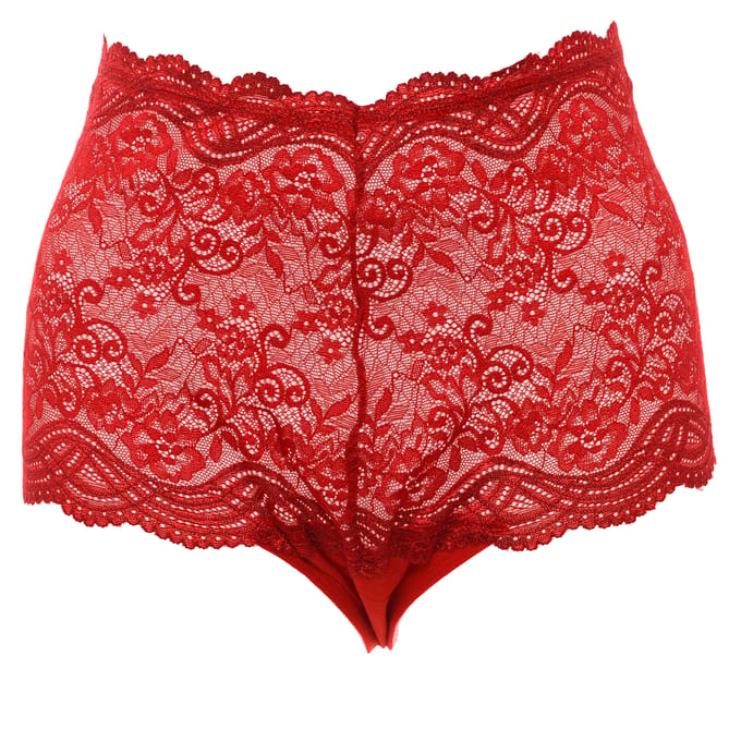 String string met hoge taille kant 21686 vrouw