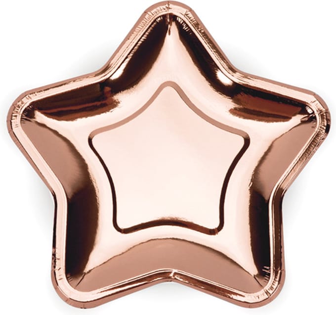 Bordjes Ster Rose Goud