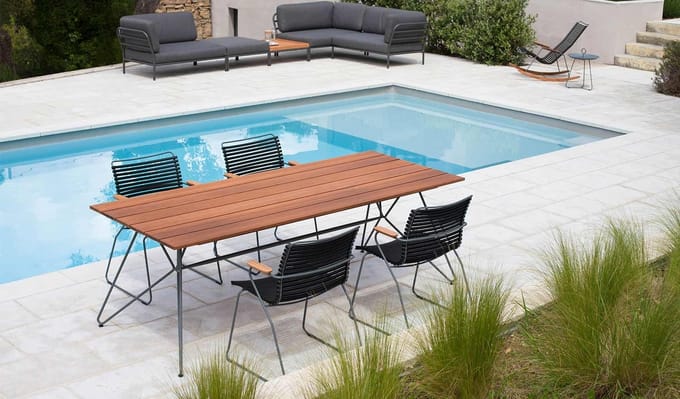 HOUE Sketch Outdoor Tafel - Bamboe - S