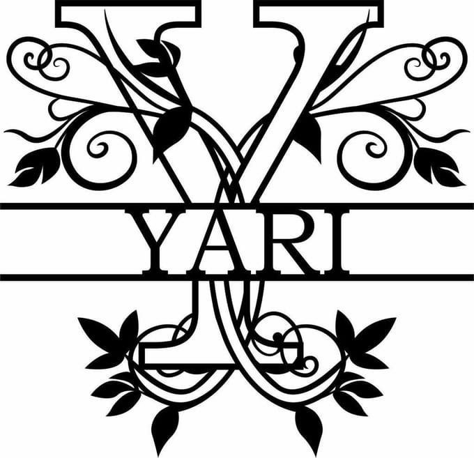 Wanddecoratie | Gepersonaliseerde letters A t/m Z - L (40cm)