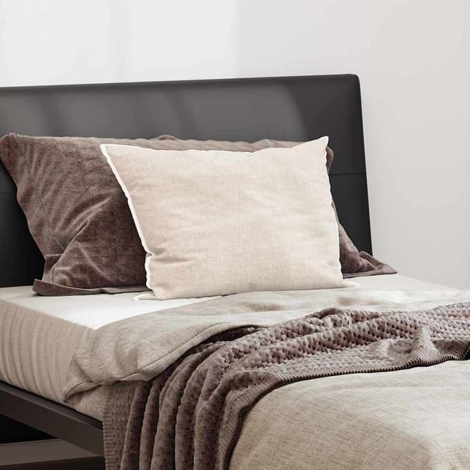 vidaXL - Hoofdkussen - 40 - x - 60 - cm - Polyester - Wit