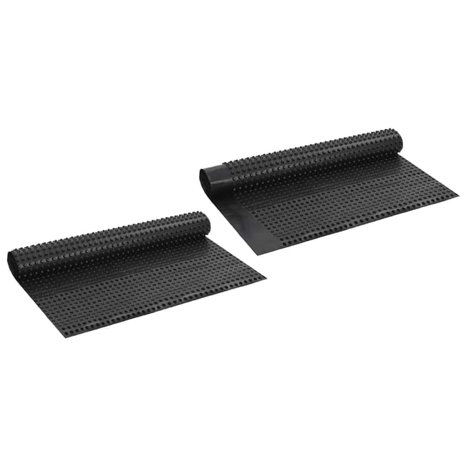vidaXL - Geprofileerde - Drainageplaat - 2 - st - Zwart - 1 - x - 20 - m - HDPE