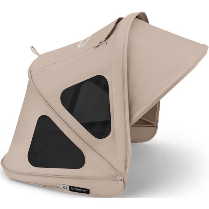 Bugaboo Dragonfly breezy zonnekap - Desert Taupe Desert Taupe