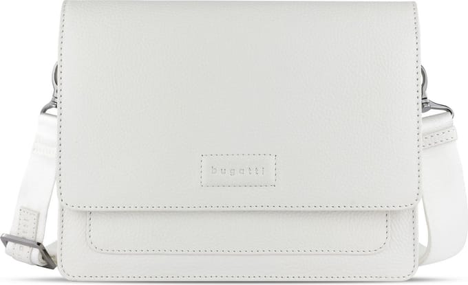 bugatti Schoudertas Elsa Shoulder Bag With Flap White Crème