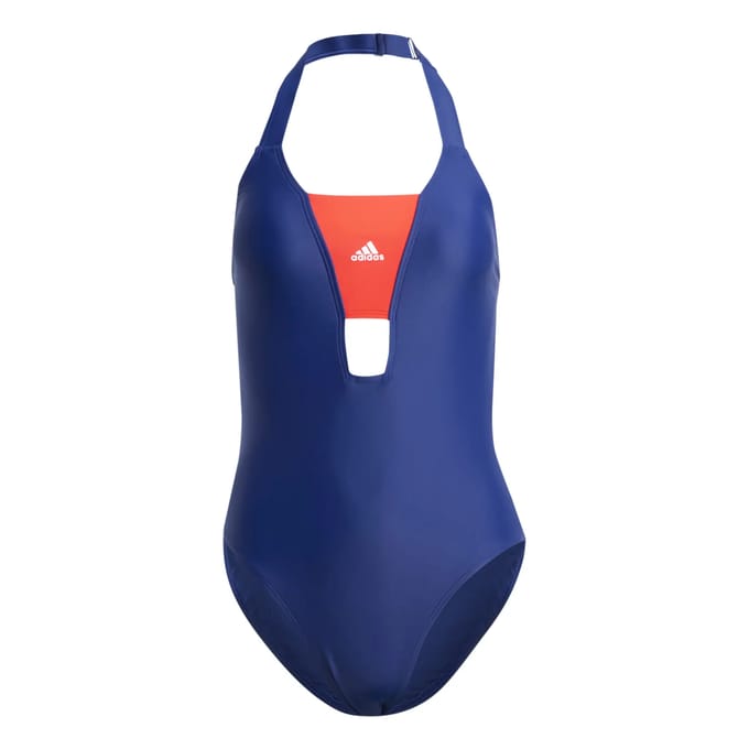 Dames zwempak uit 1 stuk adidas Colorblock