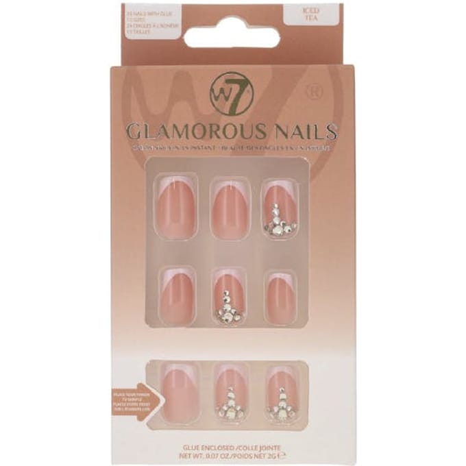 W7 Glamorous Nails Iced Tea 24 st