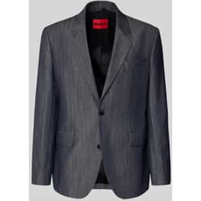 modern fit colbert van mix van scheerwol en linnen model 'KARLO243X'