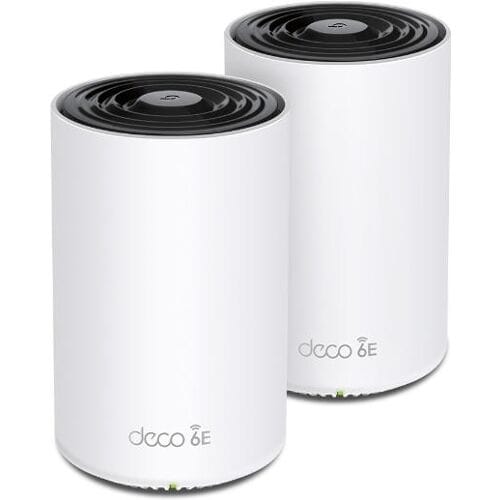 TP-Link Deco XE75 (2-PACK) AXE5400 Tri-Band Mesh Wi-Fi 6E Systeem - Wireless router 802.11a/b/g/n/ac/ax (Wi-Fi 6E)