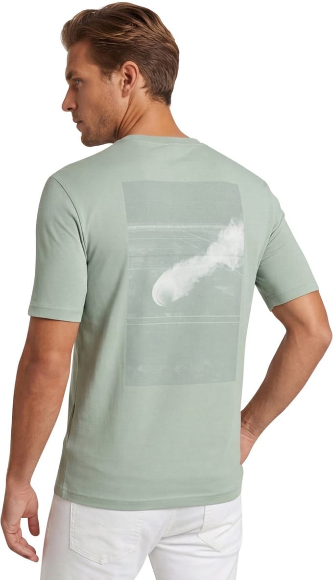 t-shirt groen Boss Green TS join grx opdruk