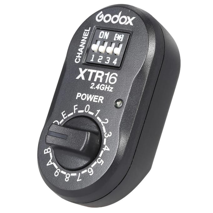 XTR-16 Draadloze X-systeem Controle Flitsontvanger voor X1C X1N XT-16 Trigger gray