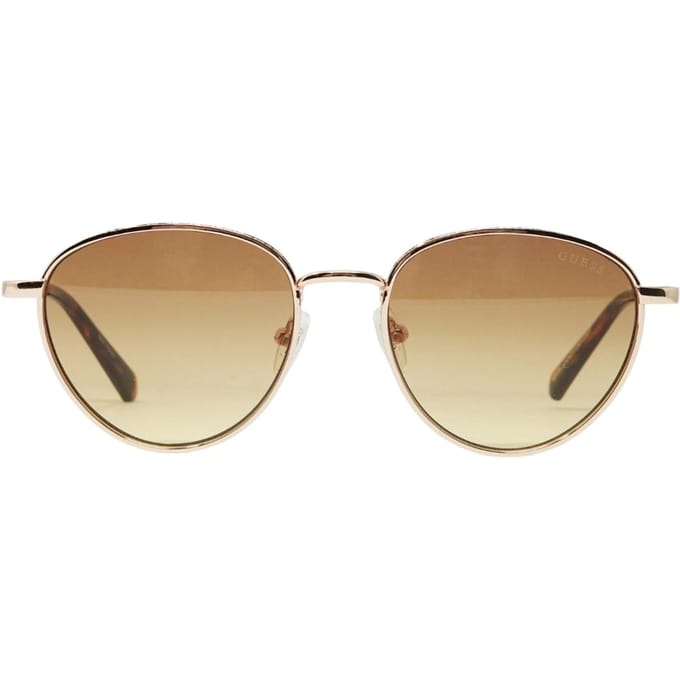 Guess Ronde Gouden Zonnebril
