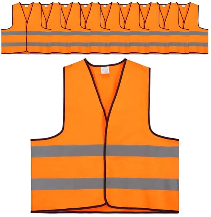 Oranje veiligheidshesje | 20 stuks