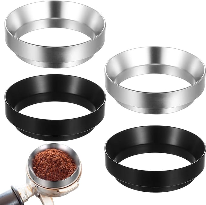 Solidchoice - Set van 4 Magnetische Koffie Doseringsringen 58mm