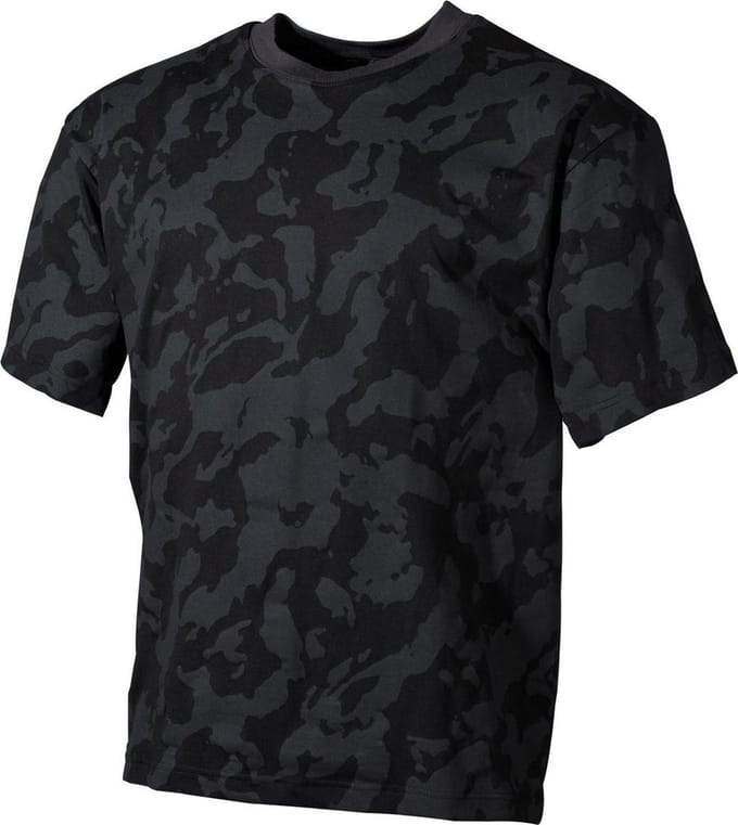 MFH US T-Shirt - korte mouw - Night camo - 170 g/m² - MAAT XXL