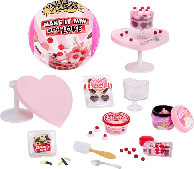 MGA Miniverse mini knutselset liefde verrassing miniaturen 8+ jaar.