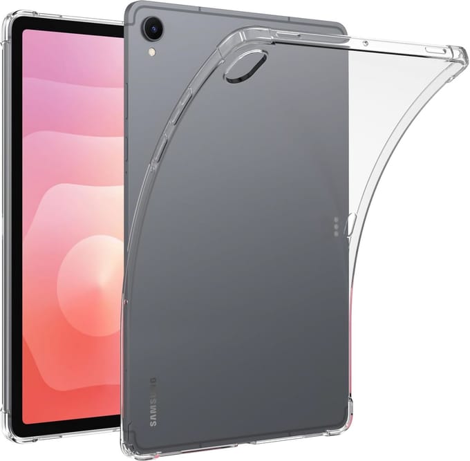 Cazy tablet Hoes geschikt voor Samsung Galaxy Tab S11 - Siliconen Flexibele Case - Transparant