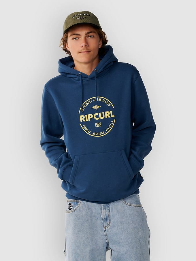 Rip Curl Staple Hoodie Blauw L Man