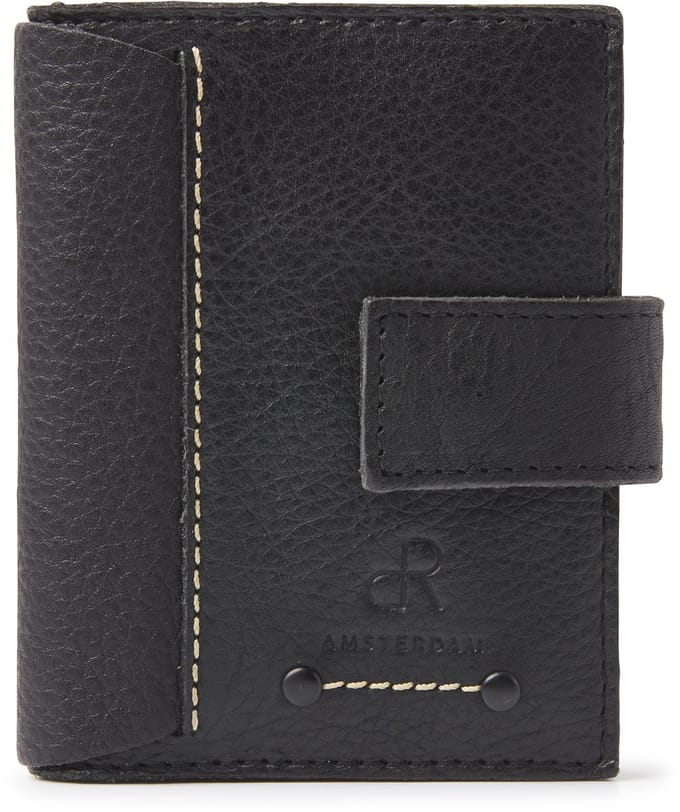 Pasjeshouder mannen | Pasjeshouder uitschuifbaar | Pasjeshouder vrouwen | Pasjes houder | Pasjeshouder leer | Pasjeshouder met drukknop | RFID | Cadeau voor mannen | 93692