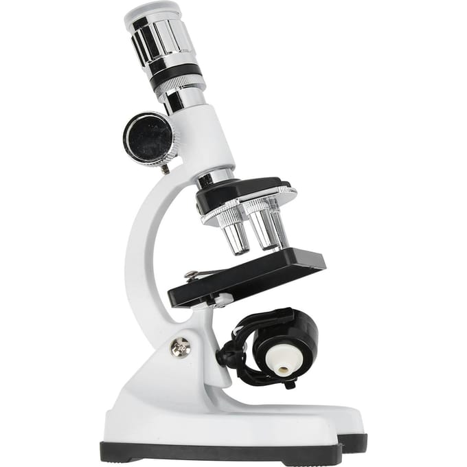 All-Metal Beginners Microscoop Kit HD 1200X Microscoop Speelgoed Kinderen Wetenschapseducatie Set