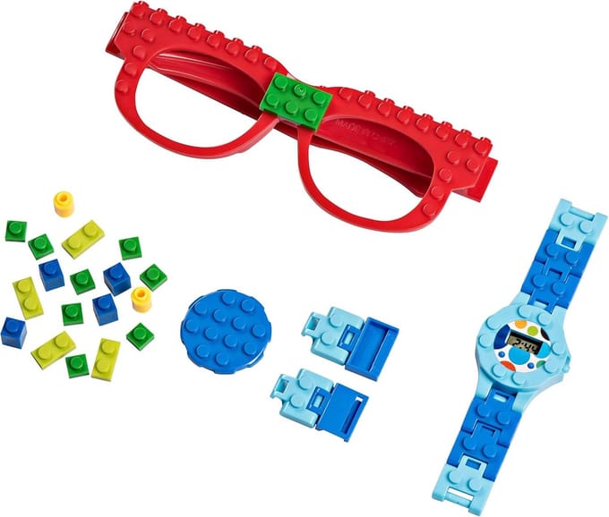 Bouwstenen Set Horloge en Bril voor Kinderen - Creatief Speelgoed