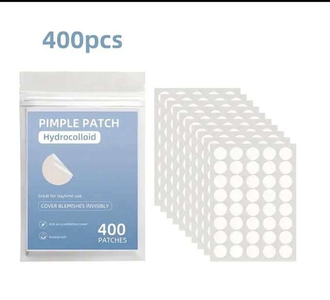 Pimple Patch - Onzichtbare Pimple Patch - Vermindert puistjes zichtbaar - 400 patches