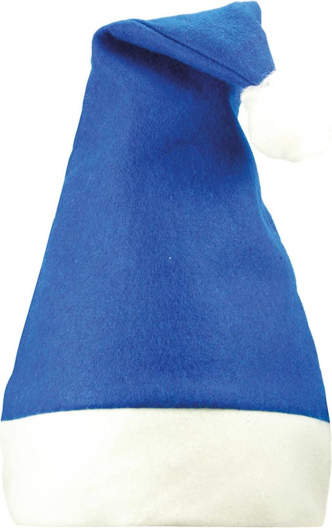 Kerstmuts - Blauw - Vilt