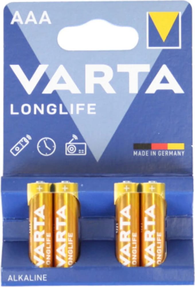 Varta Longlife AAA Blister 4 - 10 blisters