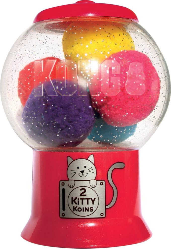 Kong Catnip Infuser - Kattenspeelgoed - Rood