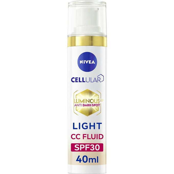 Nivea Luminous630 Anti Dark-Spots CC Fluid 3in1 Light - 40 ml