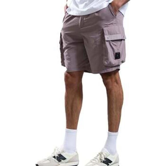 Korte Broek Marshall Artist Woodvale Cargo Shorts Rose