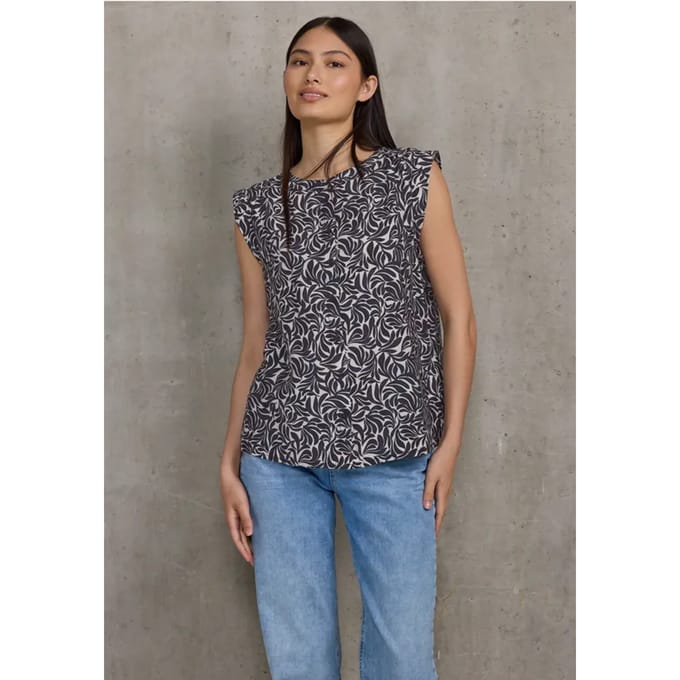 Blousetop met ruches