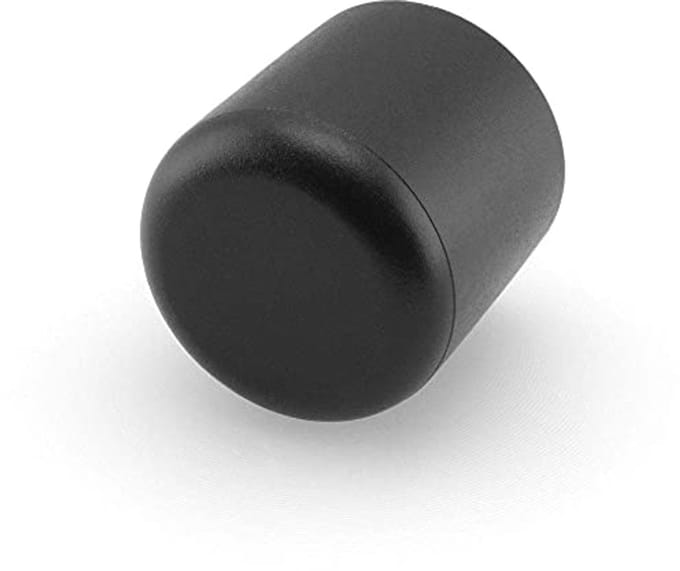 Voetkappen 24 mm voor ronde buizen - Set van 12