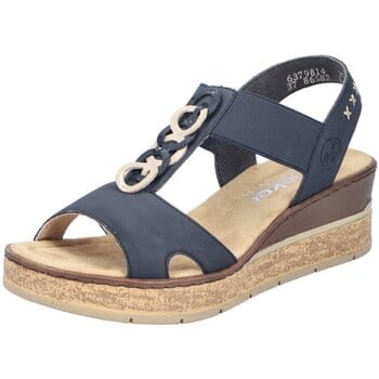 Sandalen met plateauzool en elastieken – Namur