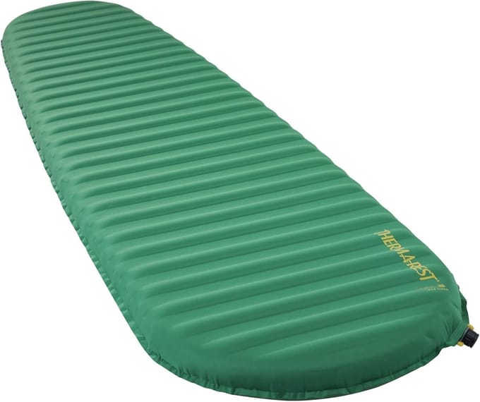 Zelfopblazende Slaapmat - Kampeer Mat - Buiten Kamperen - StrataCore Constructie - 7.6cm Dik - Groen