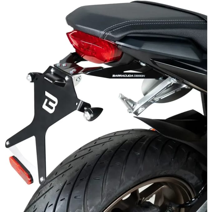 Support de plaque d immatriculation BARRACUDA pour moto Honda 650 CBR 2019 à 2020 HN6104-19 Neuf