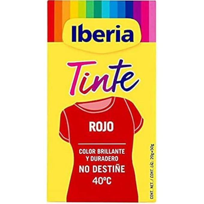 Colorant - IBERIA - Iberia-Rouge - Couleurs intenses - Fixation optimale - Teinture à 40°C rood