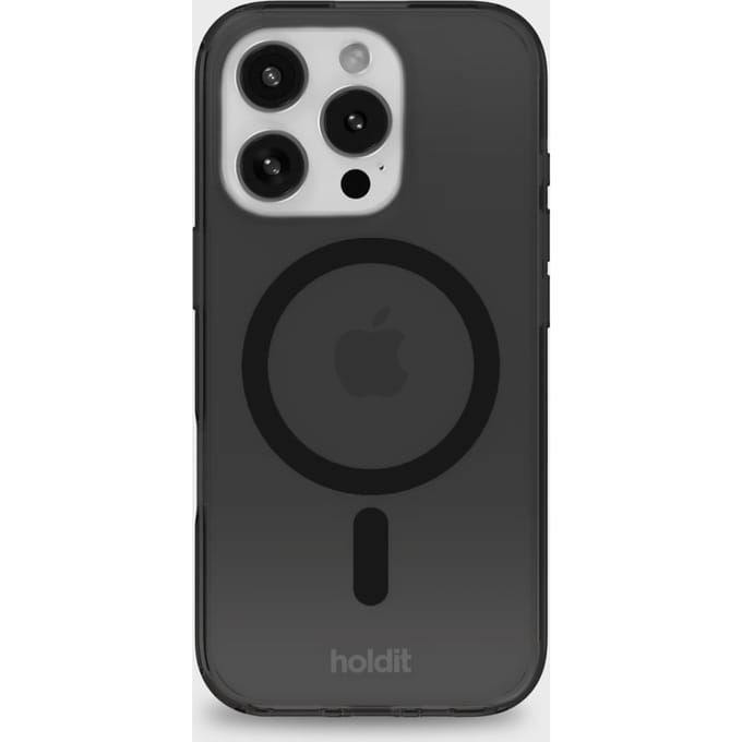 Phone Case Transparent Magsafe Compatible Black iPhone 16 Pro
