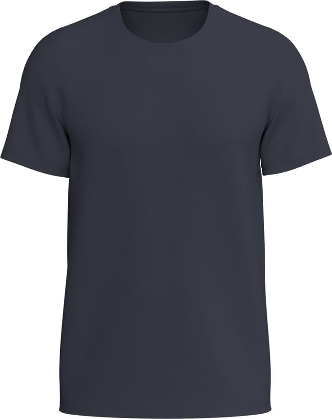 RELAKZ - Lenzing Modal - Heren T-shirt - Ronde Hals - Extra Lang - Ink Blauw - S - 2-pack