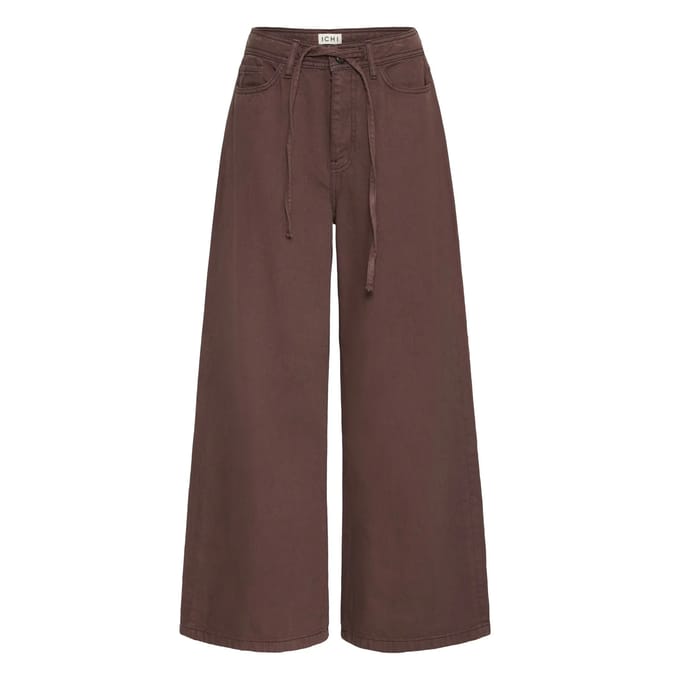 ICHI - IHHEZANO WIDE PA - Dames - Relaxed fit jeans