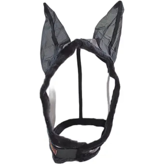 Vliegenmasker voor paard met oorkappen Lexhis