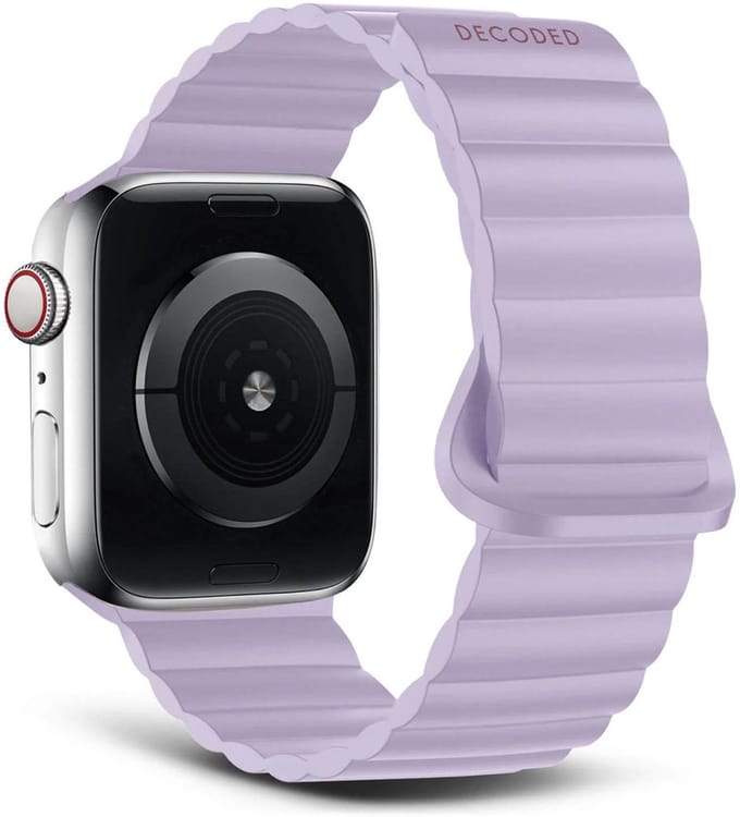 Decoded Silicone Magnetic Traction Loop Strap Lite lavender - 41/40/38mm