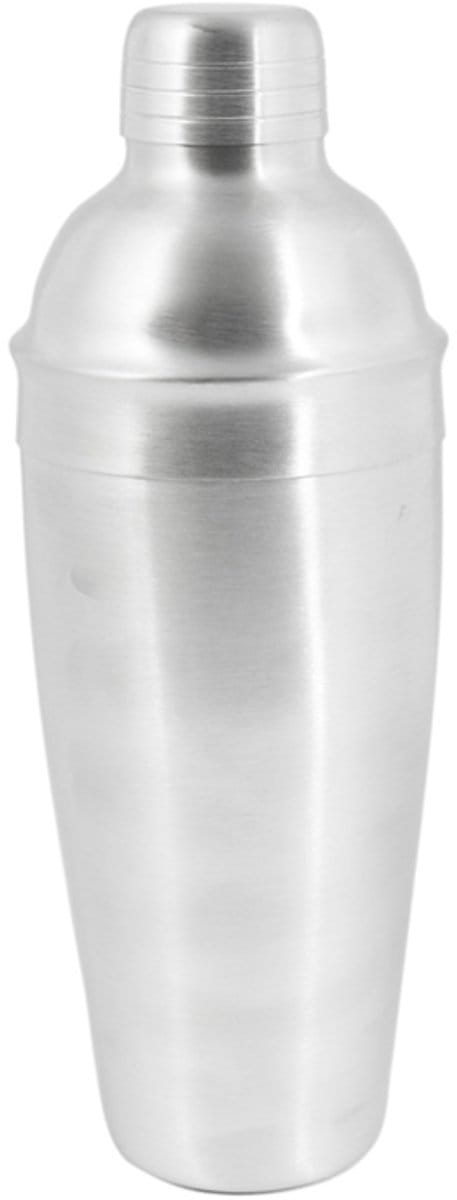 Point-Virgule cobbler shaker uit geborsteld rvs 750ml